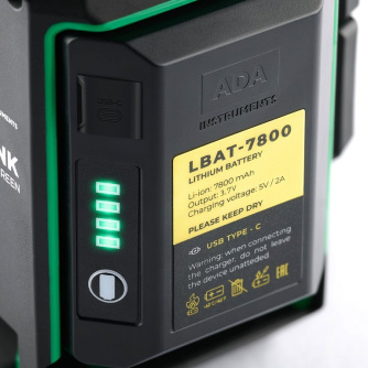 Купить Лазерный уровень ADA LaserTANK 4-360 GREEN Ultimate Edition   А00632 фото №8