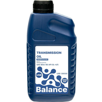 Купить Масло USE Balance трансмиссионное SAE 80W-90 API GL-4/GL-5 0,946 л   USE-30030 фото №1