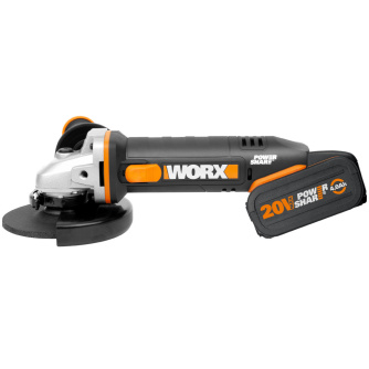 Купить УШМ WORX WX803 аккумуляторная фото №2