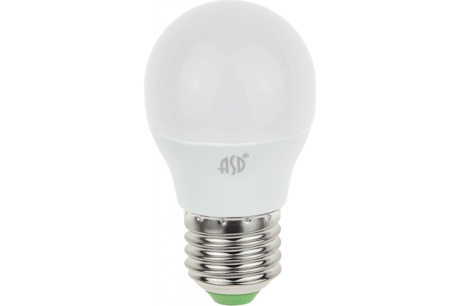 Купить Светодиодная лампа ASD LED-ШАР-standard 7.5Вт 230В Е27 4000К 675Лм 4690612003993 фото №1